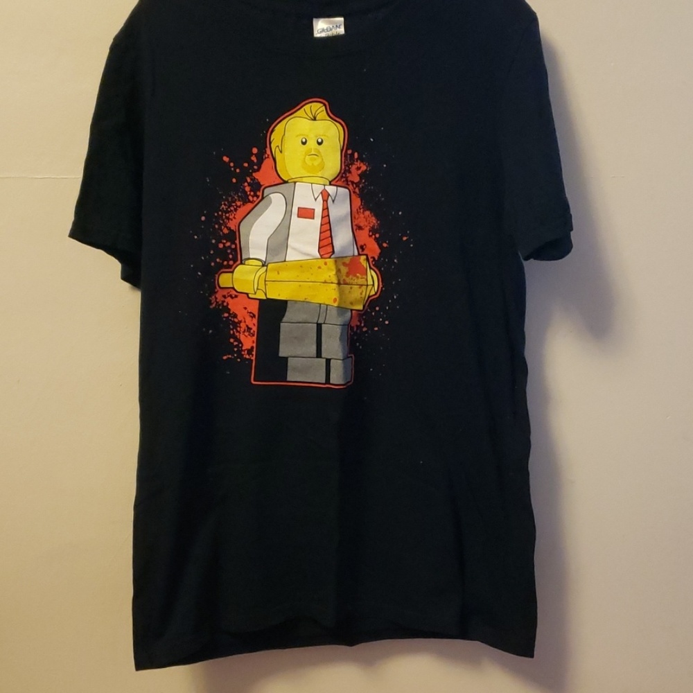 Lego Shawn of the dead T-shirt